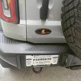 Printed Series Ford Bronco Rear Oval Emblem Overlays (Full Print) - 2021+ Bronco / Bronco Sport