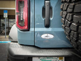 Printed Series Ford Bronco Rear Oval Emblem Overlays (Full Print) - 2021+ Bronco / Bronco Sport