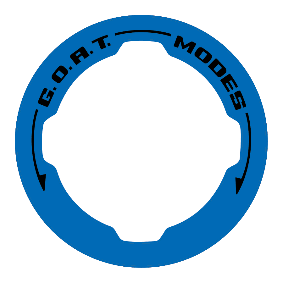 Printed Series GOAT Mode Dial Ring Overlay V2 - 2021+ Bronco