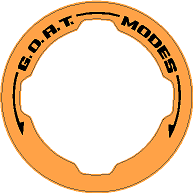 Printed Series GOAT Mode Dial Ring Overlay V2 - 2021+ Bronco