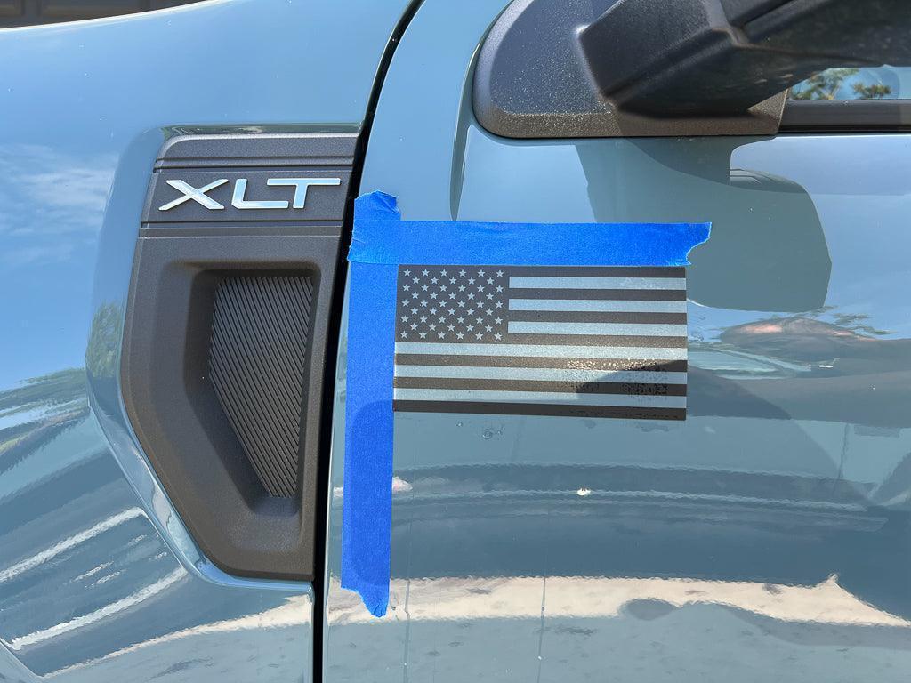 Printed Series Texas Flag Fender Stickers - 2021+ Bronco / Bronco Sport / Jeep / Universal