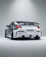 2003-2008 Nissan 350Z N4 Style Rear Bumper Cover - FRP