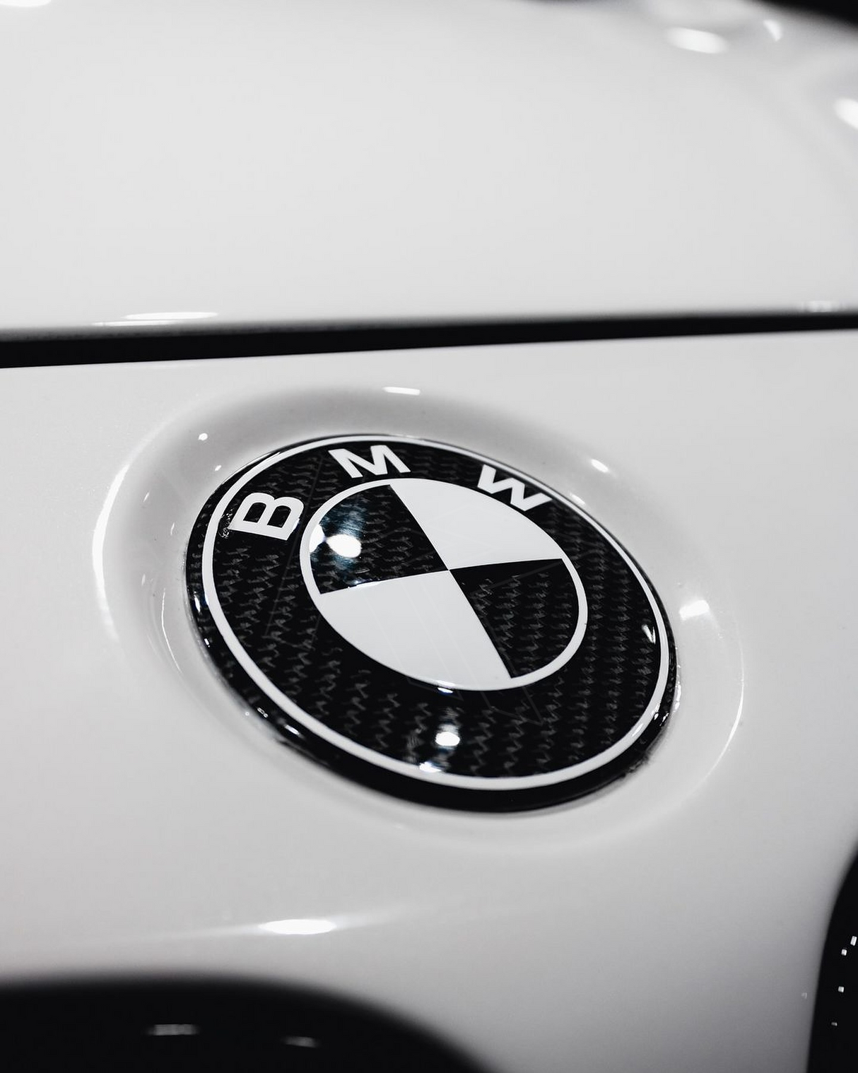 BMW Roundel Emblem Covers - Full Carbon Fiber