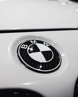 BMW Roundel Emblem Covers - Full Carbon Fiber