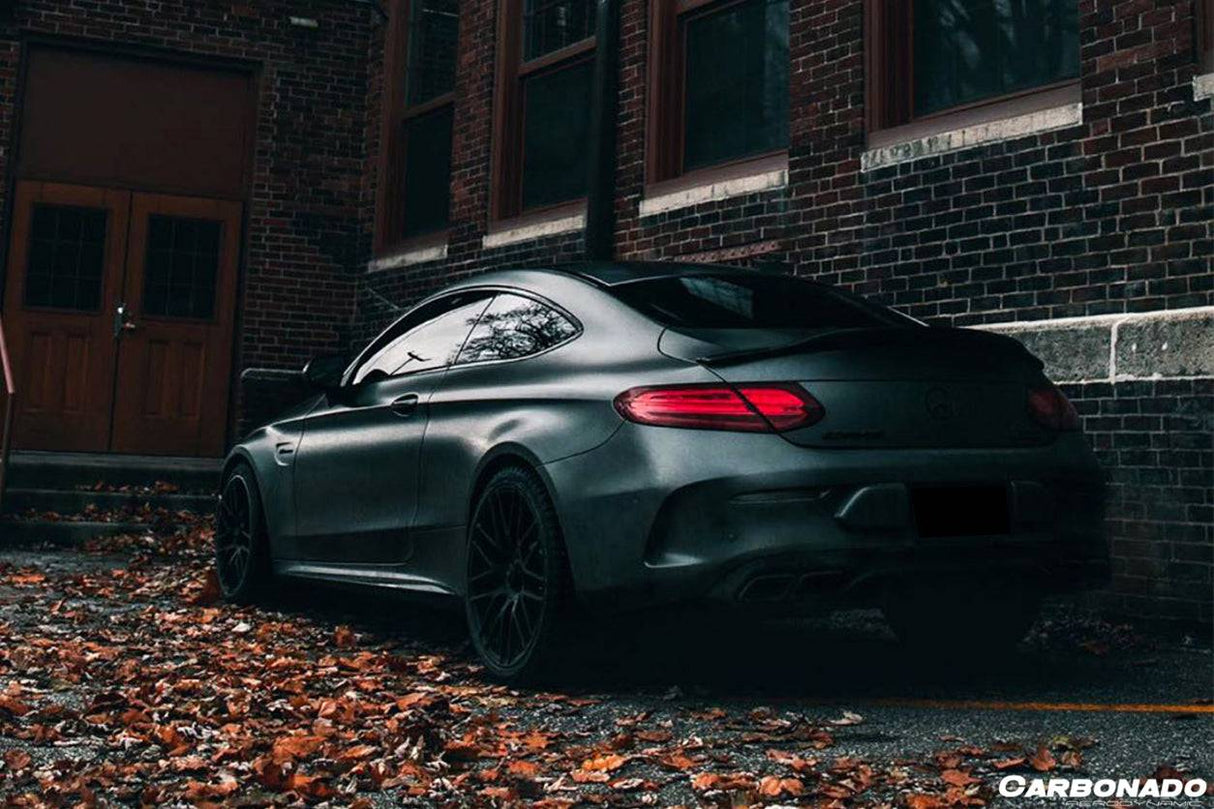 2015-2021 Mercedes Benz W205 C63 C-Class Coupe PS Style Trunk Spoiler