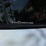 Reflective Safety Stickers (5-Pack) | Night Visibility | Waterproof PVC | Universal