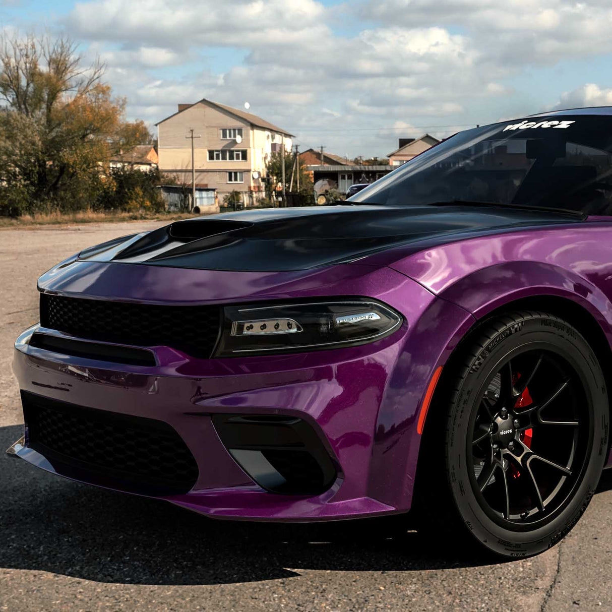 Redeye Demon Style Widebody Matte Black Wheel - Vicrez
