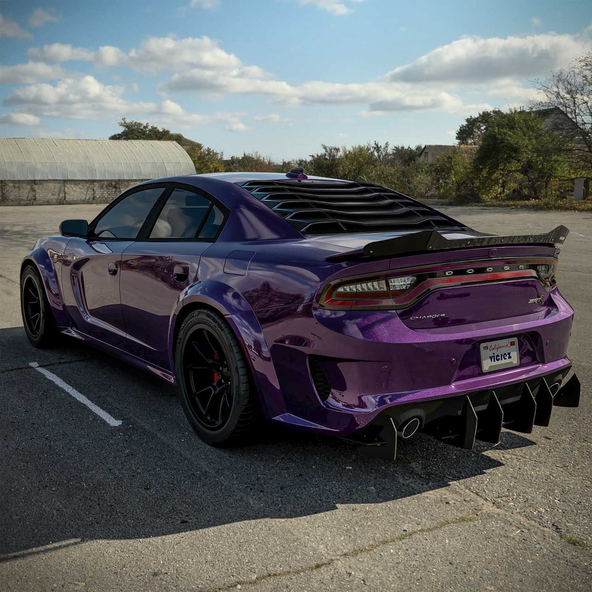 2015-2023 Dodge Charger SRT Hellcat Style Widebody Kit - Vicrez