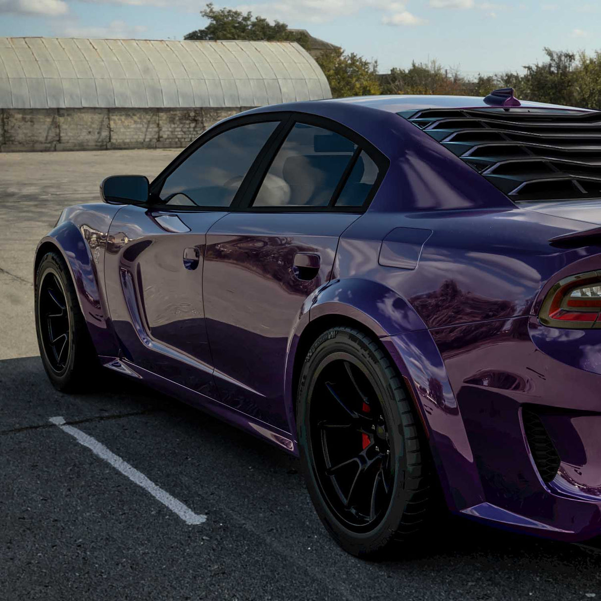 2015-2023 Dodge Charger SRT Hellcat Style Widebody Kit - Vicrez