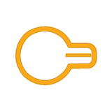 Push to Start Outline Overlay (Printed Series Vinyl) - 2021+ Bronco