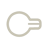 Push to Start Outline Overlay (Printed Series Vinyl) - 2021+ Bronco