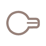 Push to Start Outline Overlay (Printed Series Vinyl) - 2021+ Bronco