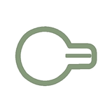 Push to Start Outline Overlay (Printed Series Vinyl) - 2021+ Bronco