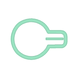 Push to Start Outline Overlay (Printed Series Vinyl) - 2021+ Bronco