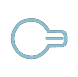 Push to Start Outline Overlay (Printed Series Vinyl) - 2021+ Bronco