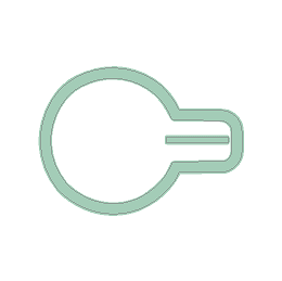 Push to Start Outline Overlay (Printed Series Vinyl) - 2021+ Bronco