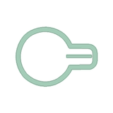 Push to Start Outline Overlay (Printed Series Vinyl) - 2021+ Bronco