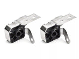 C&L Muffler Delete Axle-Back With Polished Tips (05-10 Mustang Gt, Gt500)