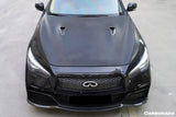 2014-2017 Infiniti Q50 Sedan EAU ROUGE Style Hood