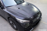 2014-2017 Infiniti Q50 Sedan EAU ROUGE Style Hood