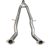 2.5" to 3" Y-Pipe Kit Stainless Steel for 2017-2022 Infiniti Q60 CV37 V6 3.0L Twin Turbo