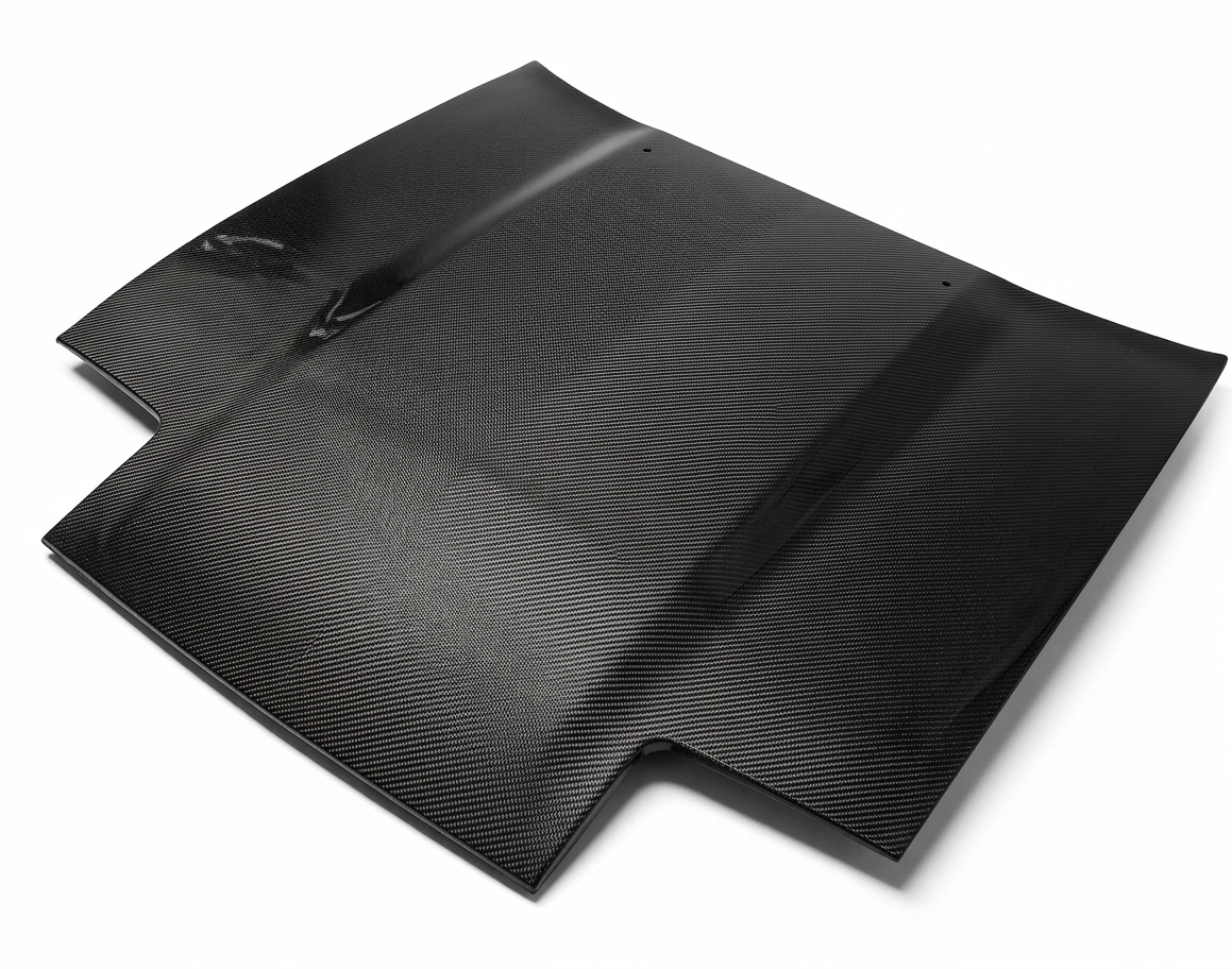 1987-1989 Nissan 300ZX 2 doors OEM Style Carbon Fiber Black Hood