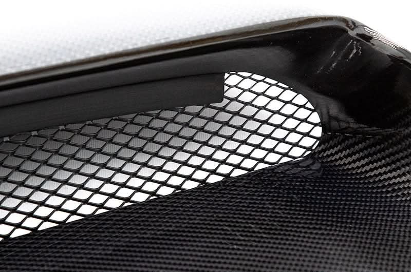 OLM Oversized Carbon Fiber Hood Scoop - 2015-2021 WRX / STI