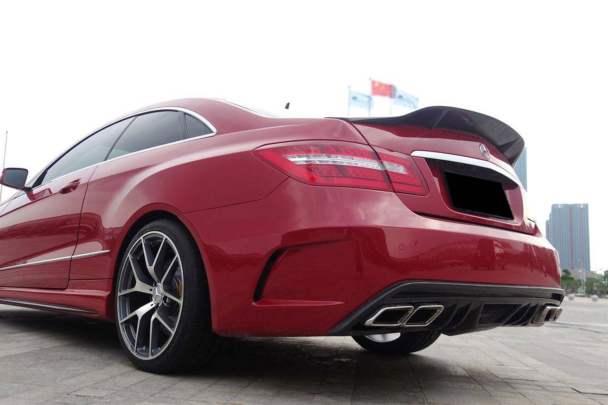 2010-2016 Mercedes Benz E Class W207 Coupe PD Style Rear Bumper With exhaust Tips