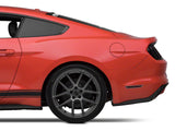 Speedform Quarter Marker Light Trim; Polished (15-23 Mustang)