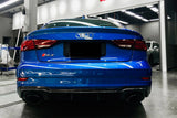 2017-2020 Audi RS3 Sedan OE Style Carbon Fiber Rear Lip