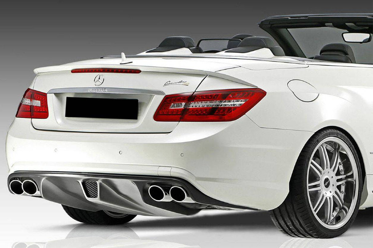 2010-2013 Mercedes Benz E Class Sport W207 Coupe PA Style Carbon Fiber Rear Lip