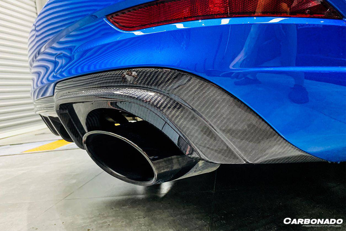 2017-2020 Audi RS3 Sedan OE Style Carbon Fiber Rear Lip