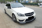2012-2014 Mercedes Benz W204 C63 AMG RZ Style Carbon Fiber Front Lip