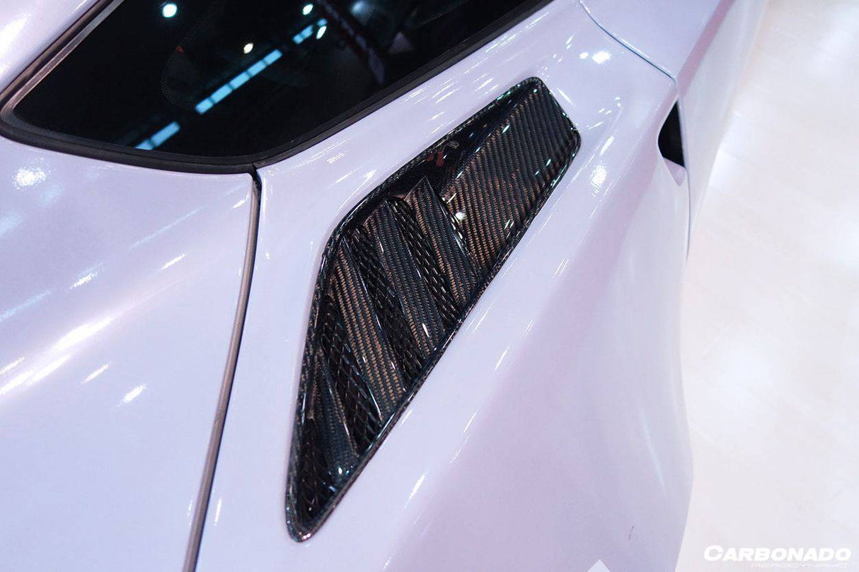 2013-2019 Corvette C7 Z51 OE Style Carbon Fiber Rear Quarter Panel Vent