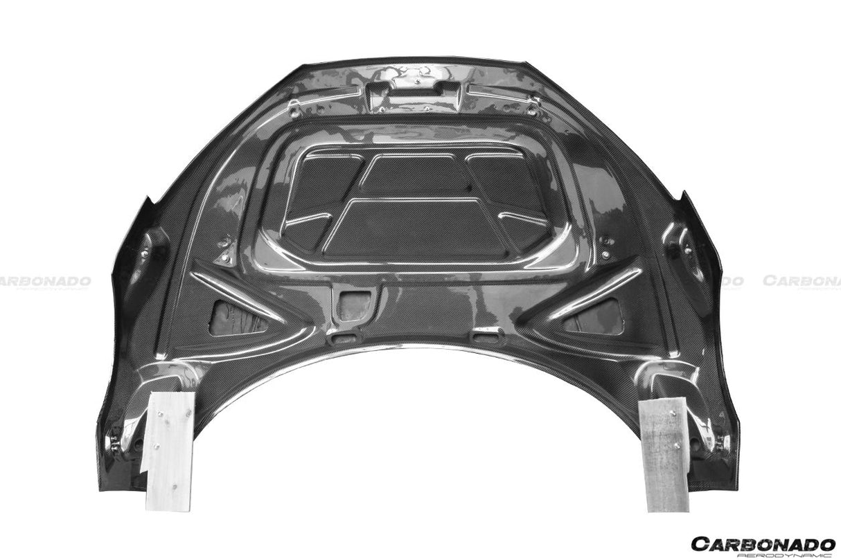 2006-2015 Audi R8 Coupe   Spyder OEM Style Carbon Fiber Hood