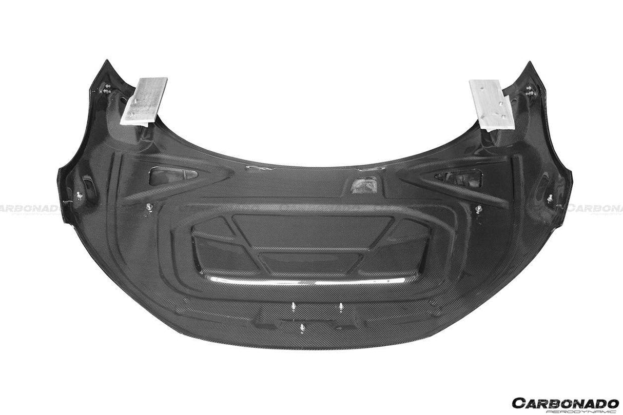 2006-2015 Audi R8 Coupe   Spyder OEM Style Carbon Fiber Hood