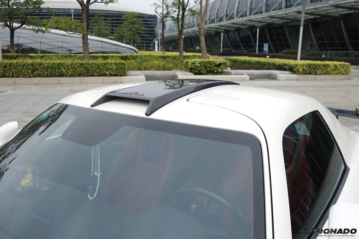 2010-2015 Mercedes Benz W197 SLS AMG BKSS Style Carbon Fiber Roof Scoop