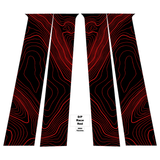 Topographic B Pillar Overlays - 2024+ Tacoma Double Cab / 2025+ 4Runner