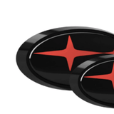 Racing Art [15-21 WRX/STI]  Front + Rear Emblem Kit