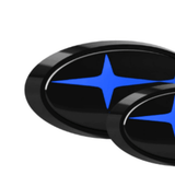 Racing Art [15-21 WRX/STI]  Front + Rear Emblem Kit