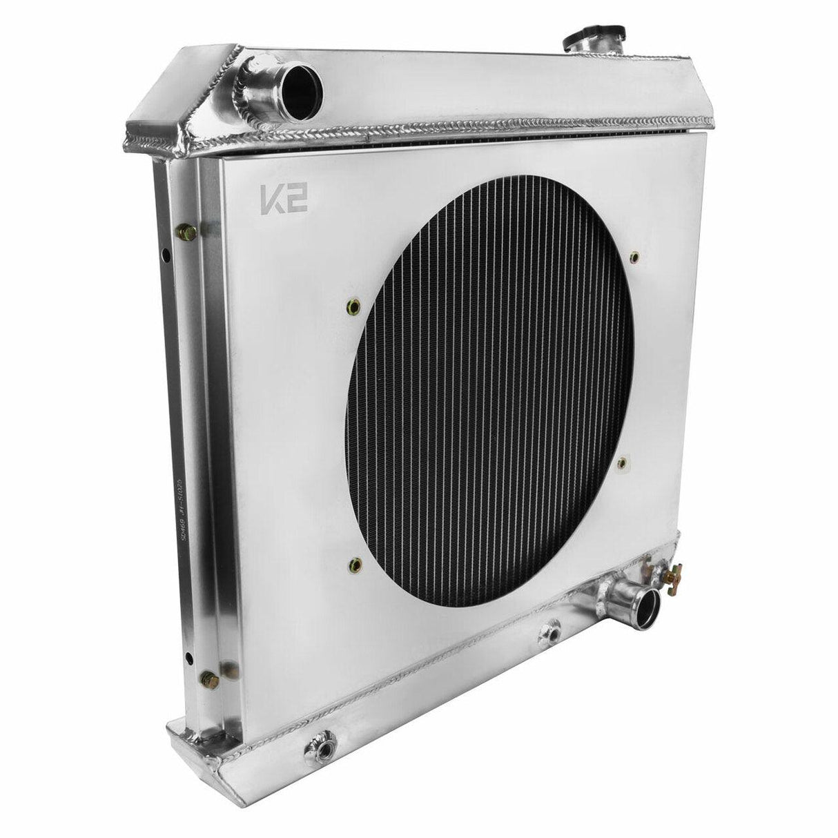 Spec-D Aluminum Radiator Chevy / GMC CK Truck (1963-1966) Triple 3 Row Core w/ Trans Cooler