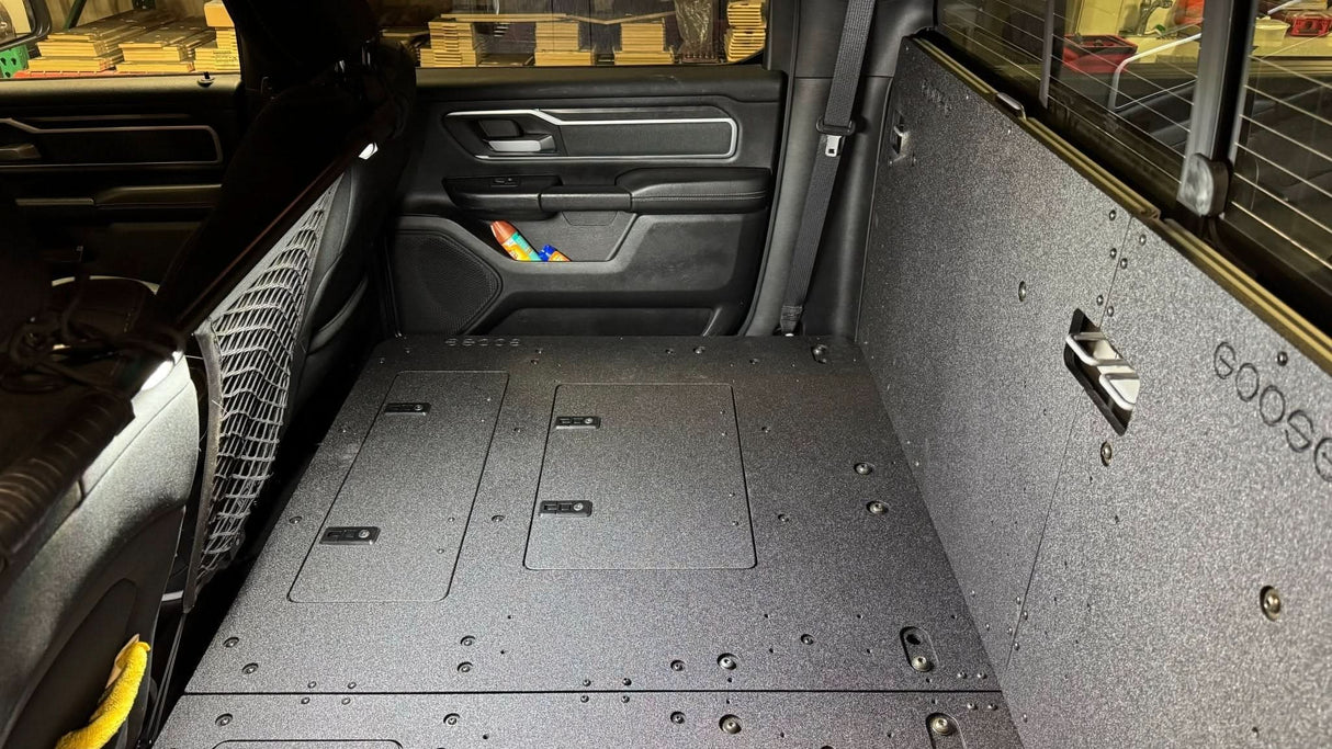 RAM - 1500 - 2019-Present - 5th Gen. - Crew Cab - Explore Series - Second Row Seat Delete Plate System