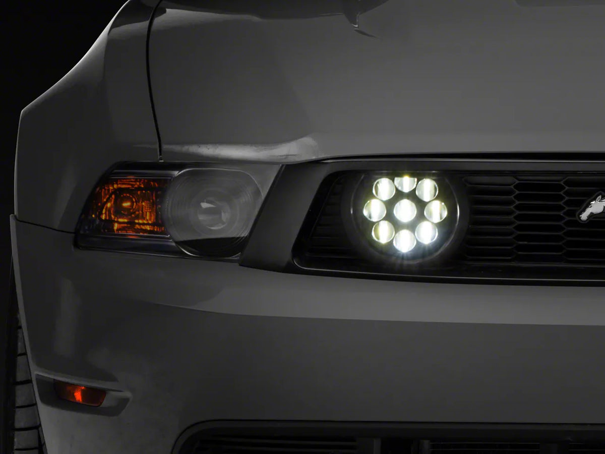 Raxiom Led Fog Lights; Clear (05-12 Mustang Gt)