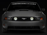 Raxiom Led Fog Lights; Clear (05-12 Mustang Gt)