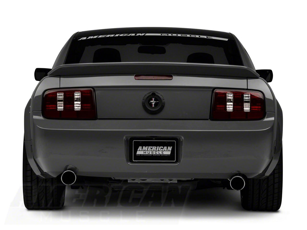 Raxiom Coyote Tail Lights And Sequential Tail Light Kit; Smoked (05-09 Mustang)