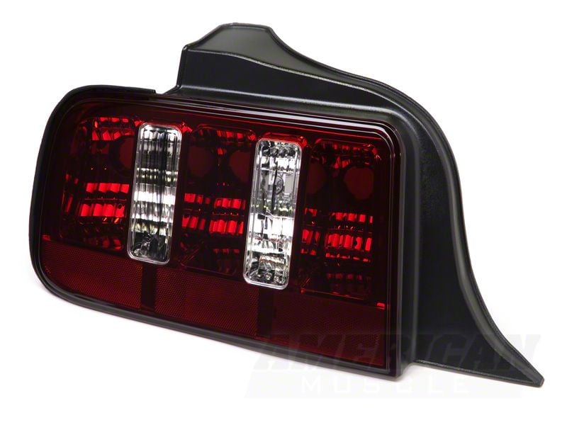 Raxiom Coyote Tail Lights And Sequential Tail Light Kit; Smoked (05-09 Mustang)
