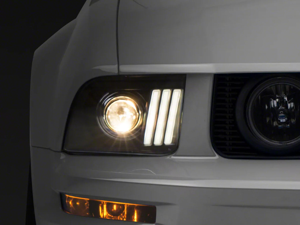 Raxiom Led Fog Lights; Clear (05-12 Mustang Gt)