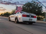 Raxiom Gen5 Tail Lights; Black Housing; Smoked Lens (05-09 Mustang)