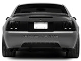 Raxiom Icon Led Tail Lights; Black Housing; Smoked Lens (99-04 Mustang, Excluding 99-01 Cobra)