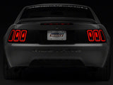 Raxiom Icon Led Tail Lights And Sequential Tail Light Kit; Black Housing; Smoked Lens (99-04 Mustang, Excluding 99-01 Cobra)